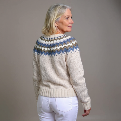 Maison Valmont™ | Isländsk Cardigan Äkta Elegans