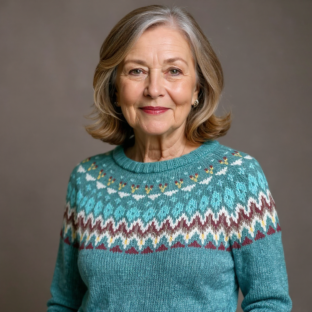 Maison Valmont™ | Isländsk Tröja Arv Handgjord