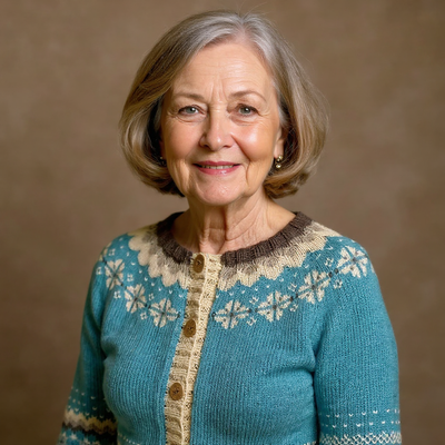 Maison Valmont™ | Isländsk Cardigan Charmig Autentisk